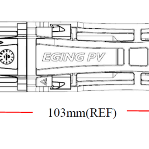 Eging DC Connector 1500V for EG-475NT60-HLV and EG-440NT54-HLV